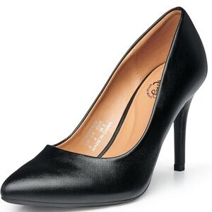 NWT Elegant Black High Heel Pumps